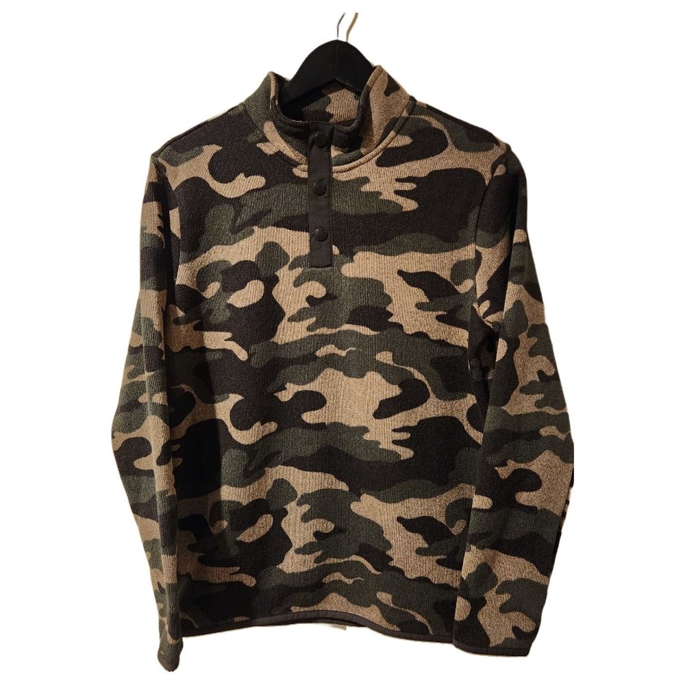 Boys Camo Sweater - XL